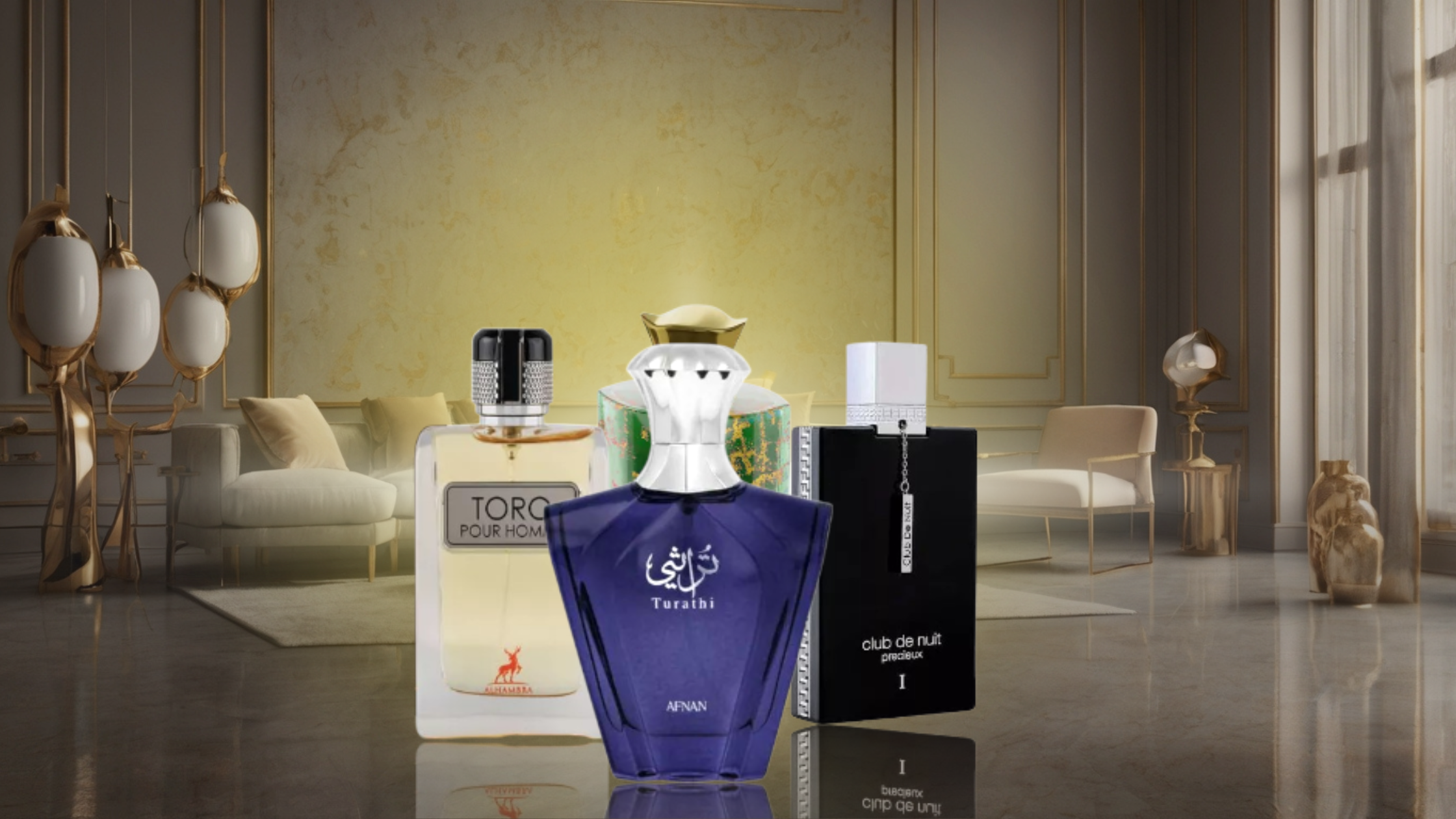 3 perfumes em destaque